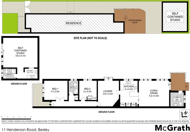 Floorplan of Homely house listing, 11 Henderson Road, Bexley NSW 2207