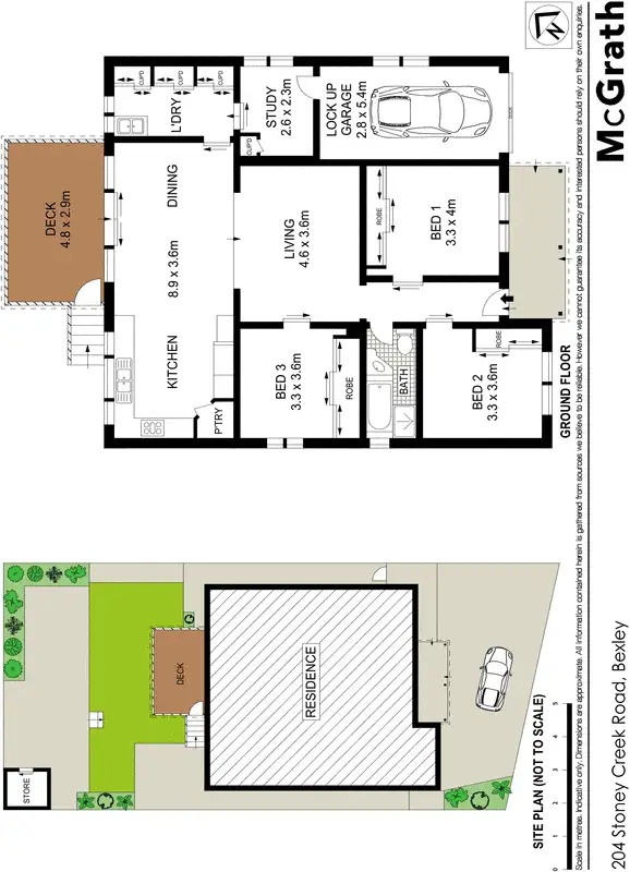 Floorplan of Homely house listing, 204 Stoney Creek Road, Bexley NSW 2207