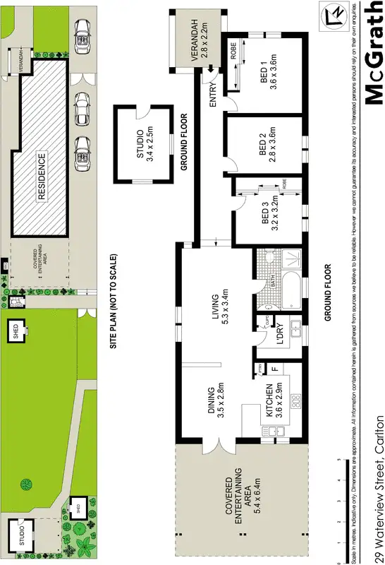 Floorplan of Homely house listing, 29 Waterview Street, Carlton NSW 2218