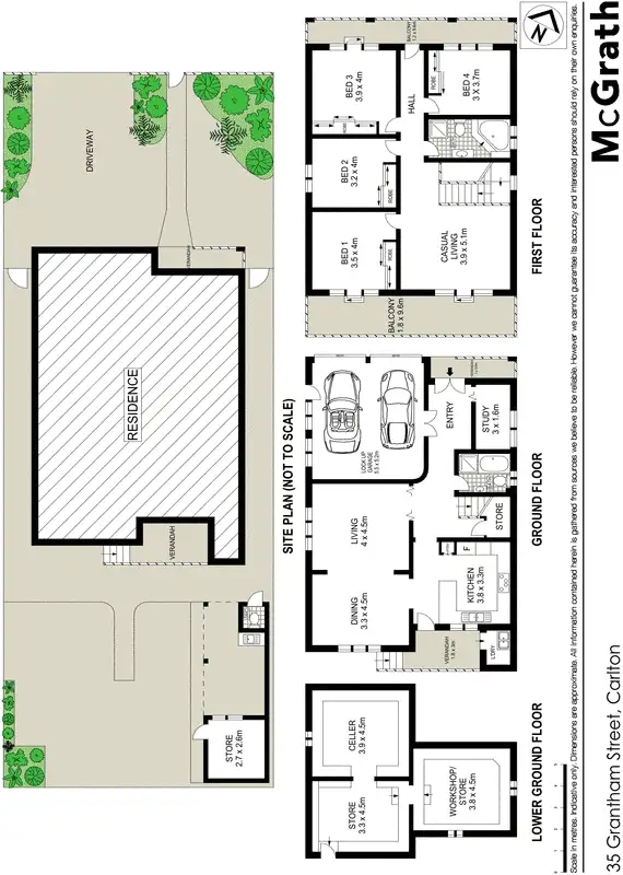 Floorplan of Homely house listing, 35 Grantham Street, Carlton NSW 2218