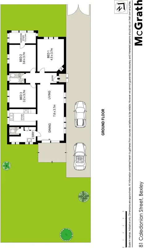 Floorplan of Homely house listing, 81 Caledonian Street, Bexley NSW 2207