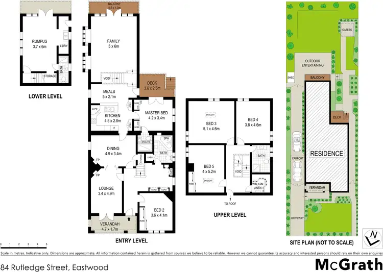 Floorplan of Homely house listing, 84 Rutledge Street, Eastwood NSW 2122