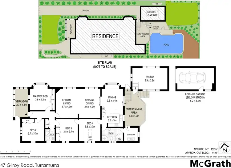 Floorplan of Homely house listing, 47 Gilroy Road, Turramurra NSW 2074