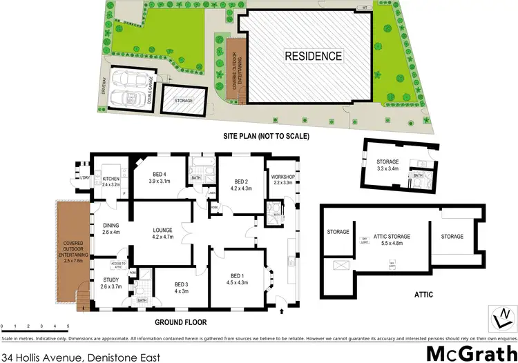 Floorplan of Homely house listing, 34 Hollis Avenue, Denistone East NSW 2112