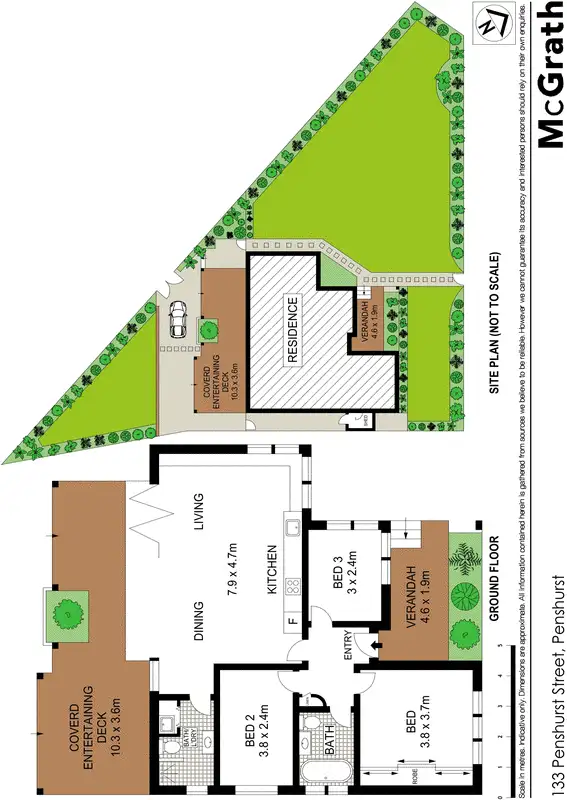 Floorplan of Homely house listing, 133 Penshurst Street, Penshurst NSW 2222