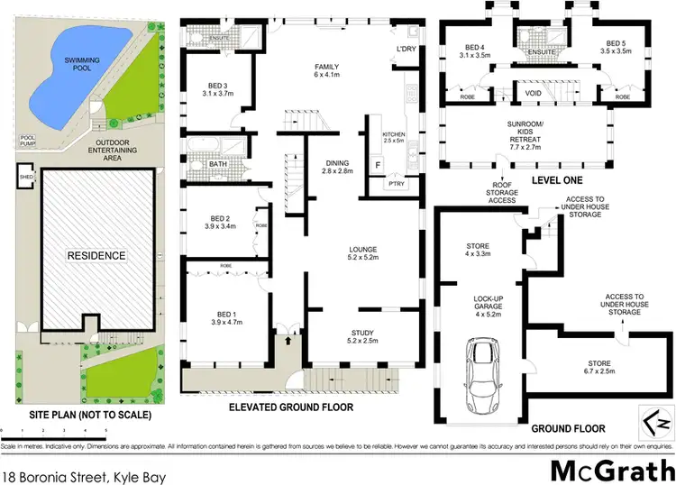 Floorplan of Homely house listing, 18 Boronia Street, Kyle Bay NSW 2221