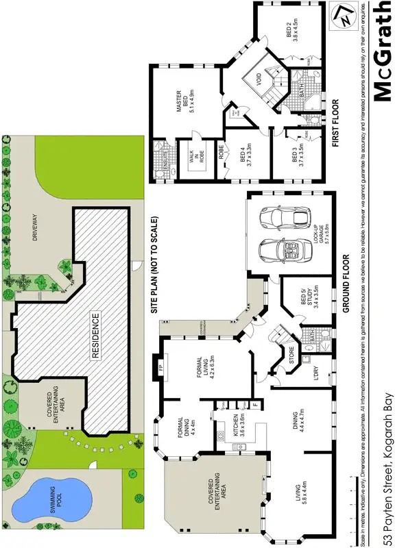 Floorplan of Homely house listing, 53 Payten Street, Kogarah Bay NSW 2217