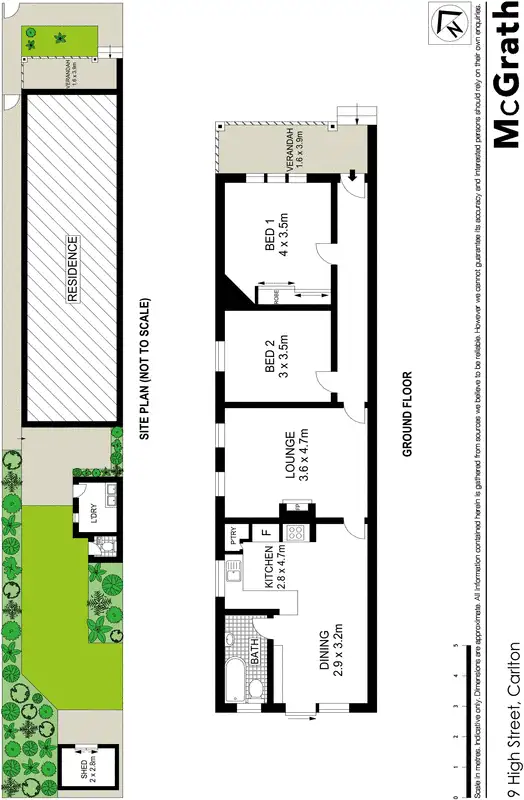 Floorplan of Homely house listing, 9 High Street, Carlton NSW 2218