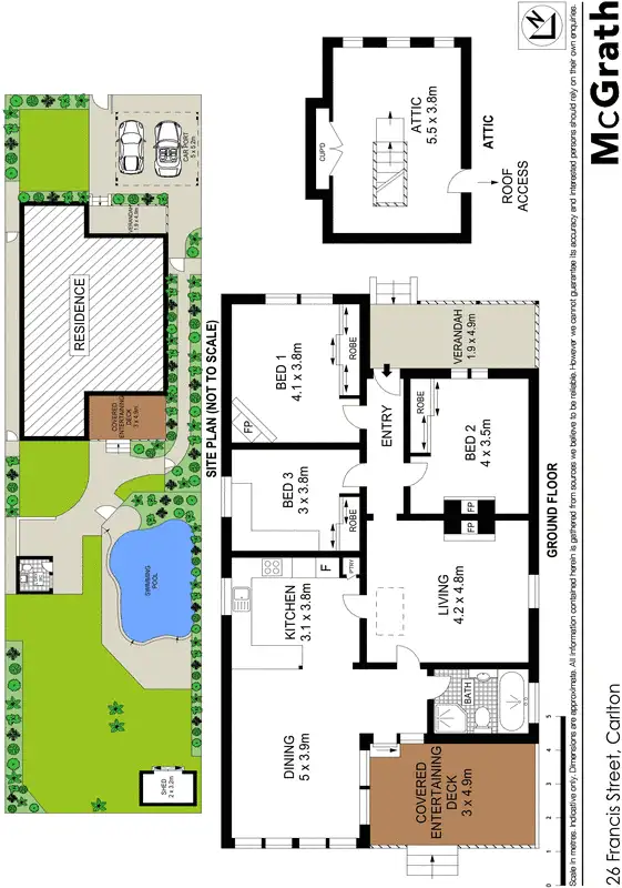 Floorplan of Homely house listing, 26 Francis Street, Carlton NSW 2218