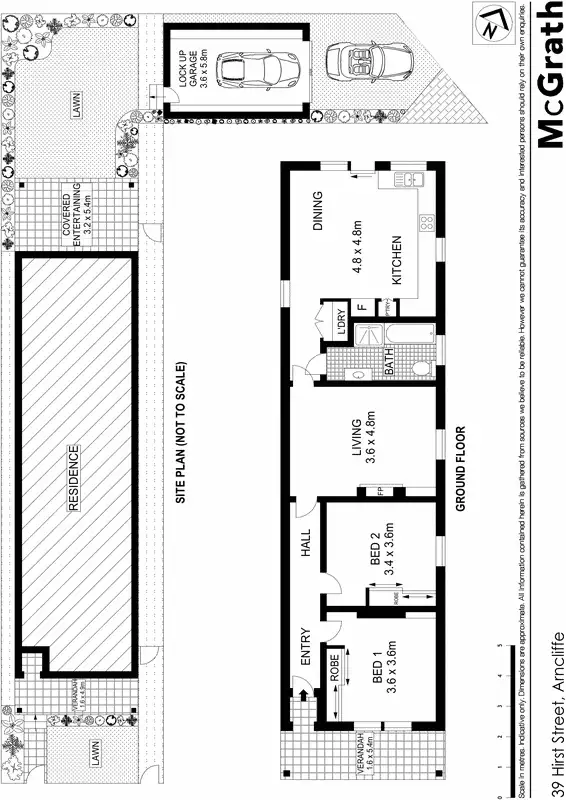 Floorplan of Homely house listing, 39 Hirst Street, Arncliffe NSW 2205