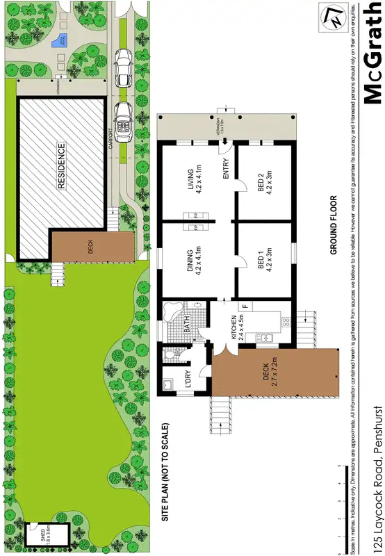 Floorplan of Homely house listing, 125 Laycock Road, Penshurst NSW 2222