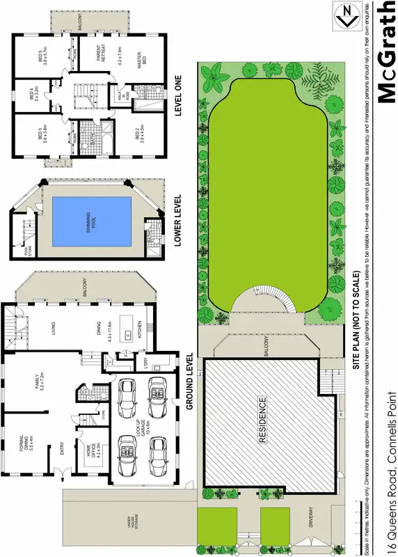 Floorplan of Homely house listing, 16 Queens Road, Connells Point NSW 2221