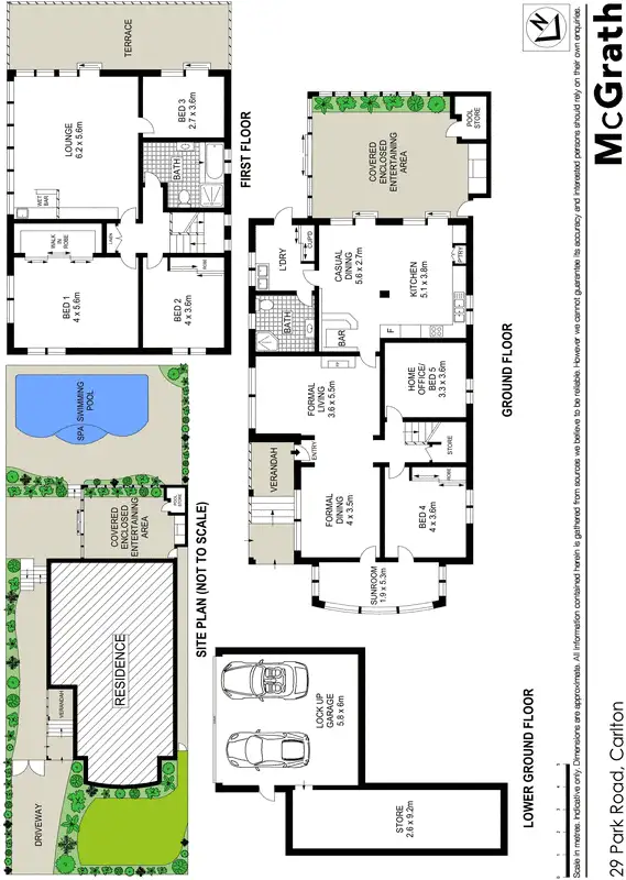 Floorplan of Homely house listing, 29 Park Road, Carlton NSW 2218
