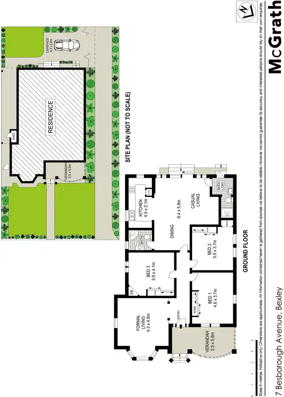 Floorplan of Homely house listing, 7 Besborough Avenue, Bexley NSW 2207