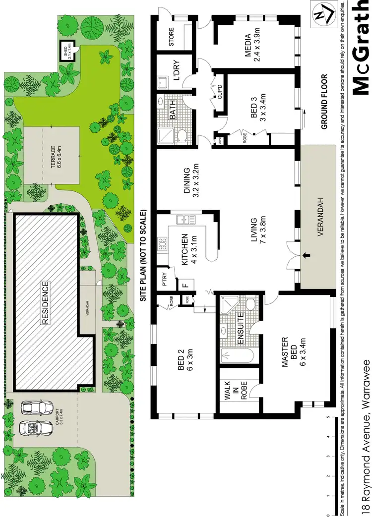Floorplan of Homely house listing, 18 Raymond Avenue, Warrawee NSW 2074