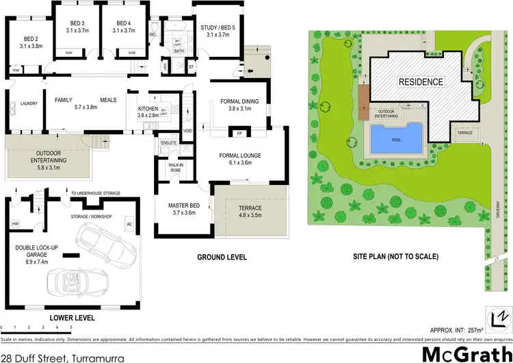 Floorplan of Homely house listing, 28 Duff Street, Turramurra NSW 2074
