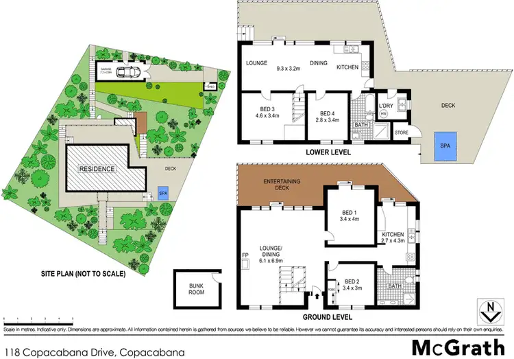 Floorplan of Homely house listing, 118 Copacabana Drive, Copacabana NSW 2251