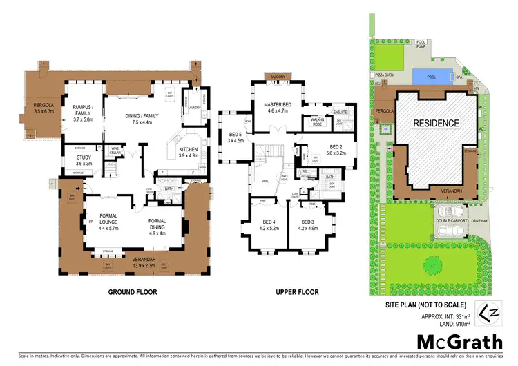 Floorplan of Homely house listing, 9 Winton Street, Warrawee NSW 2074