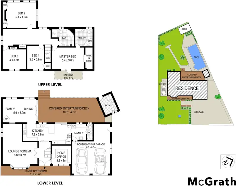 Floorplan of Homely house listing, 221 Cobbitty Road, Cobbitty NSW 2570