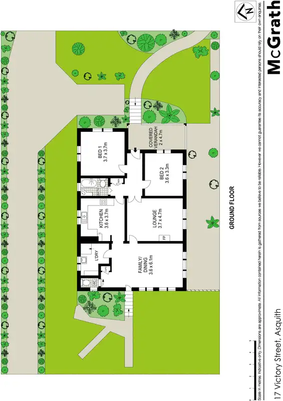 Floorplan of Homely house listing, 17 Victory Street, Asquith NSW 2077