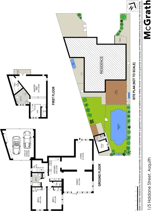 Floorplan of Homely house listing, 1/5 Haldane Street, Asquith NSW 2077
