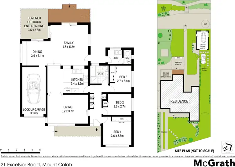 Floorplan of Homely house listing, 21 Excelsior Road, Mount Colah NSW 2079