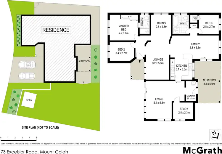 Floorplan of Homely house listing, 73 Excelsior Road, Mount Colah NSW 2079