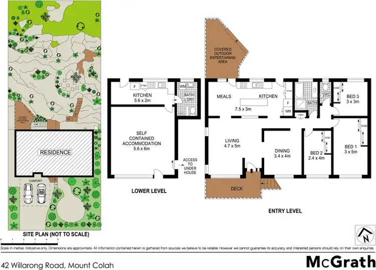 Floorplan of Homely house listing, 42 Willarong Road, Mount Colah NSW 2079