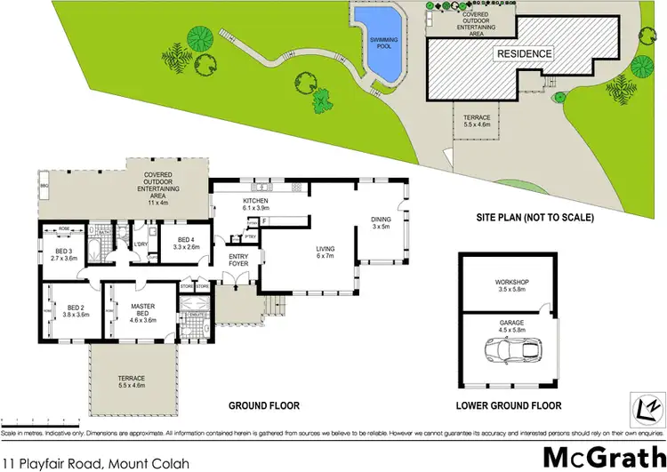 Floorplan of Homely house listing, 11 Playfair Road, Mount Colah NSW 2079