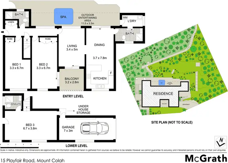 Floorplan of Homely house listing, 15 Playfair Road, Mount Colah NSW 2079