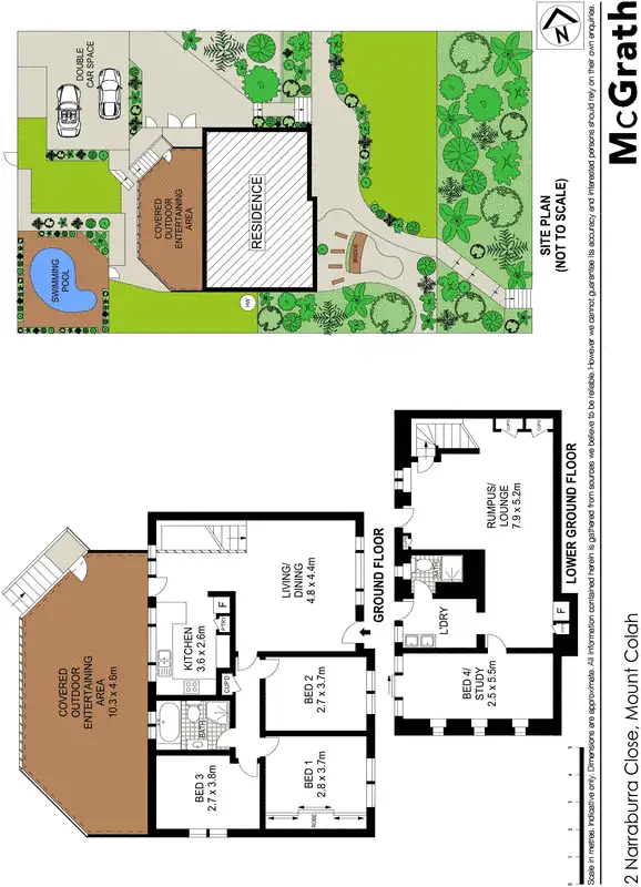 Floorplan of Homely house listing, 2 Narraburra Close, Mount Colah NSW 2079