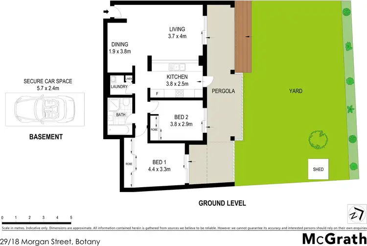 Floorplan of Homely apartment listing, 29/18 Morgan Street, Botany NSW 2019