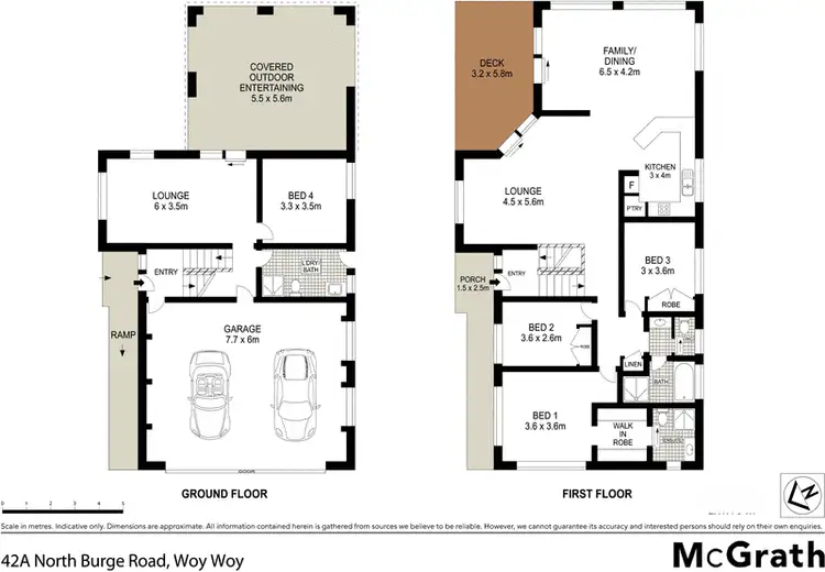 Floorplan of Homely house listing, 42a North Burge Road, Woy Woy NSW 2256