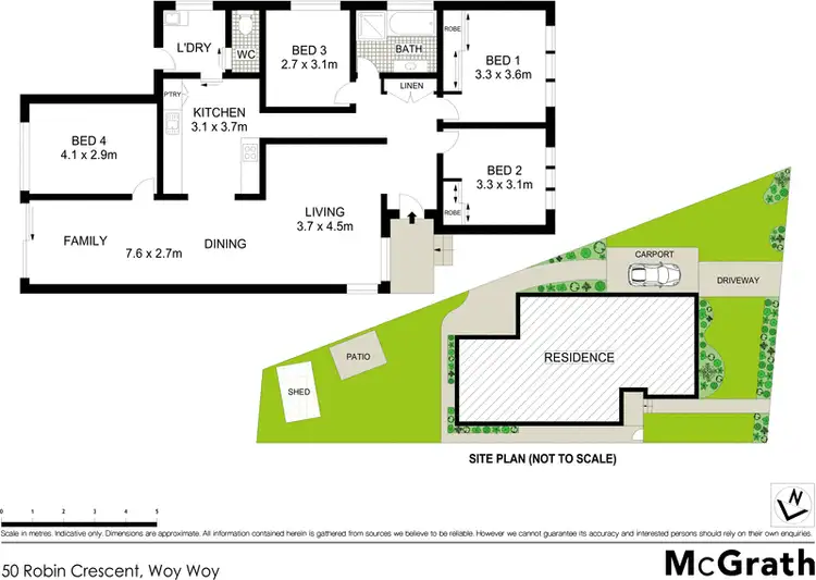 Floorplan of Homely house listing, 50 Robin Crescent, Woy Woy NSW 2256