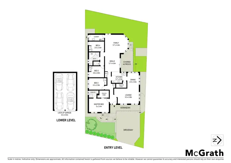 Floorplan of Homely house listing, 12 Ephraim Howe Place, Narellan Vale NSW 2567