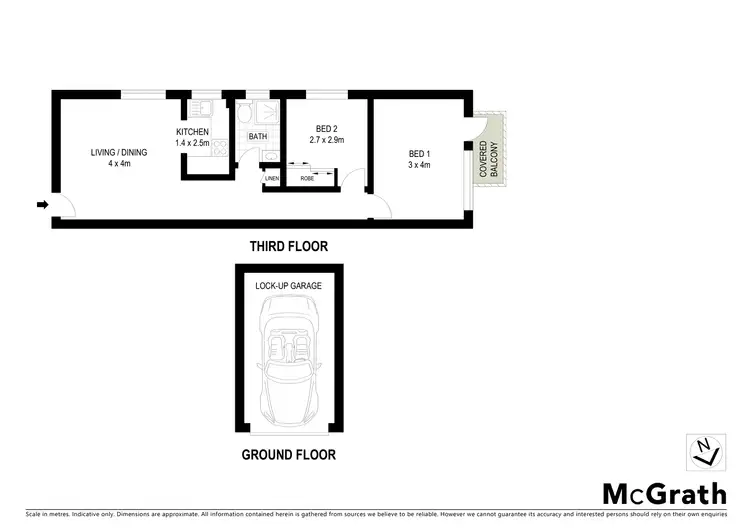 Floorplan of Homely apartment listing, 11/14A Meadow Crescent, Meadowbank NSW 2114