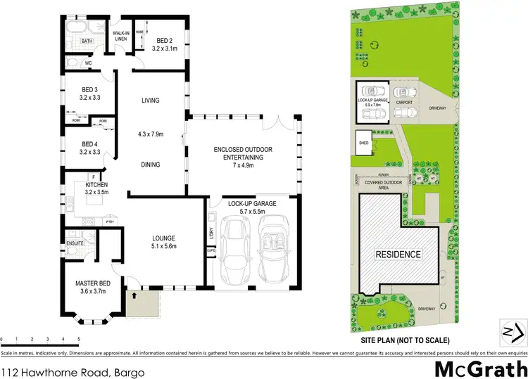 Floorplan of Homely house listing, 112 Hawthorne Road, Bargo NSW 2574