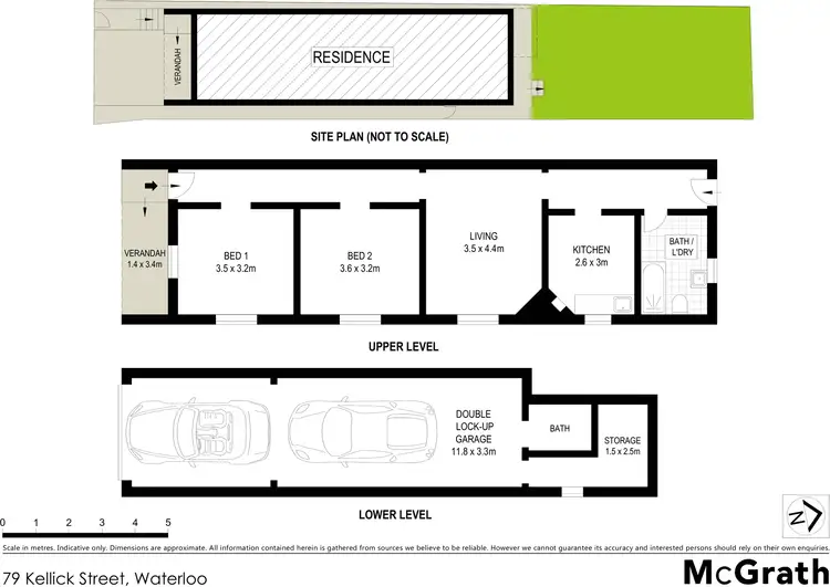 Floorplan of Homely house listing, 79 Kellick Street, Waterloo NSW 2017