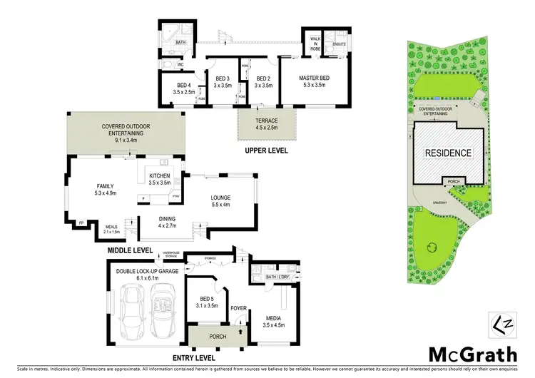 Floorplan of Homely house listing, 1 Proctor Place, Berowra NSW 2081