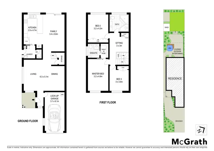 Floorplan of Homely house listing, 72 Blaxland Street, Hunters Hill NSW 2110
