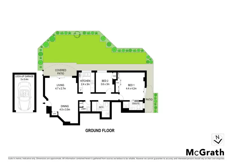 Floorplan of Homely apartment listing, 1/16 Willock Avenue, Miranda NSW 2228