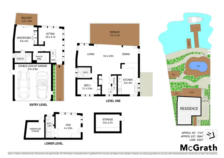 Floorplan of Homely house listing, 44 McCarrs Creek Road, Church Point NSW 2105