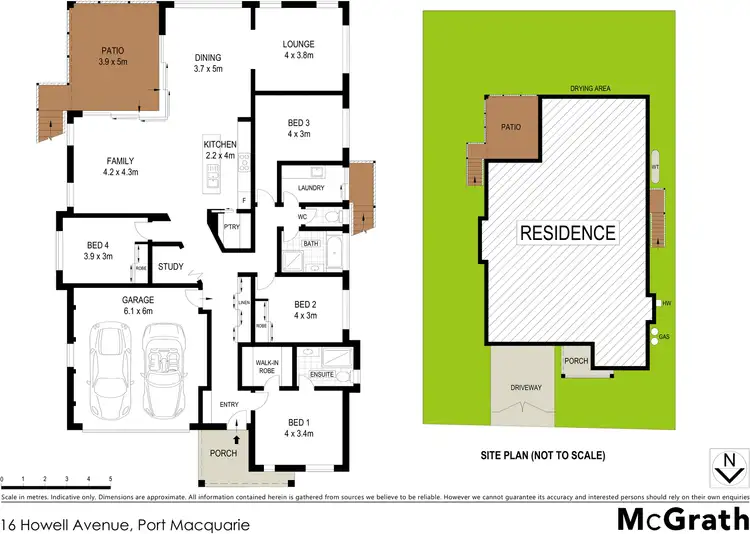Floorplan of Homely house listing, 16 Howell Avenue, Port Macquarie NSW 2444