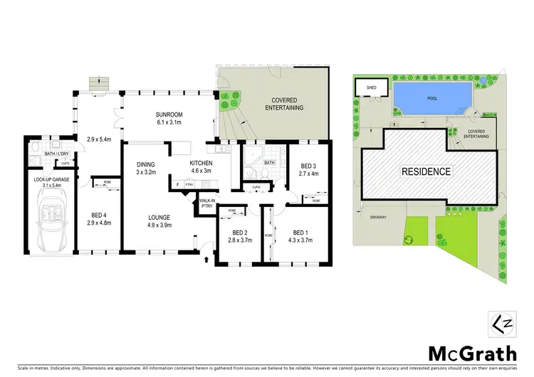 Floorplan of Homely house listing, 6 Tomah Place, Sylvania NSW 2224