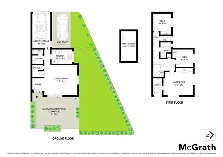 Floorplan of Homely townhouse listing, 3/21 Hotham Road, Gymea NSW 2227