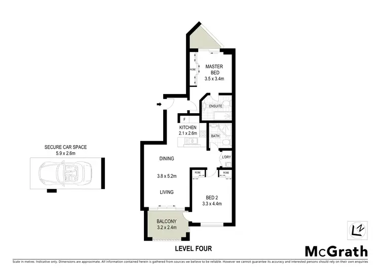 Floorplan of Homely apartment listing, 409/2 The Piazza, Wentworth Point NSW 2127