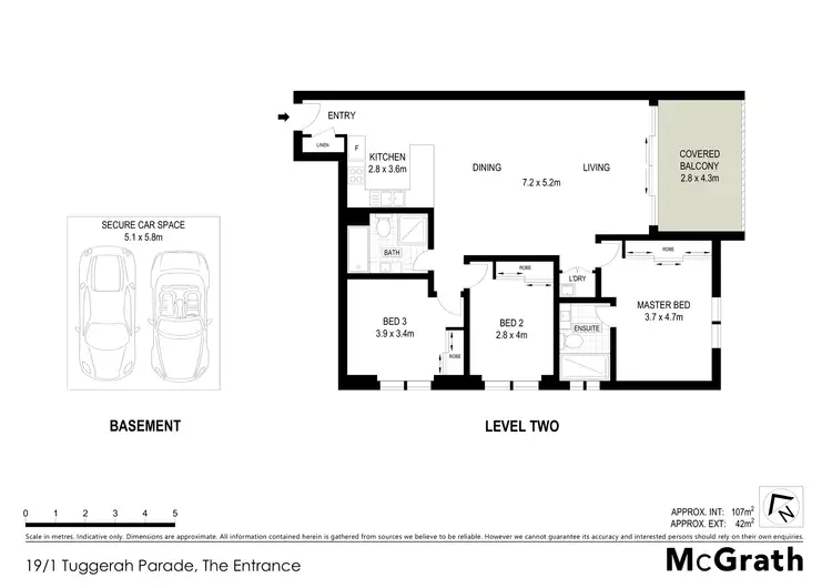 Floorplan of Homely apartment listing, 19/1 Tuggerah Parade, The Entrance NSW 2261