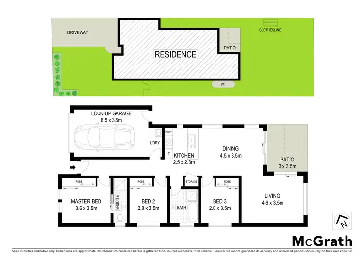 Floorplan of Homely townhouse listing, 10 Connel Drive, Heddon Greta NSW 2321