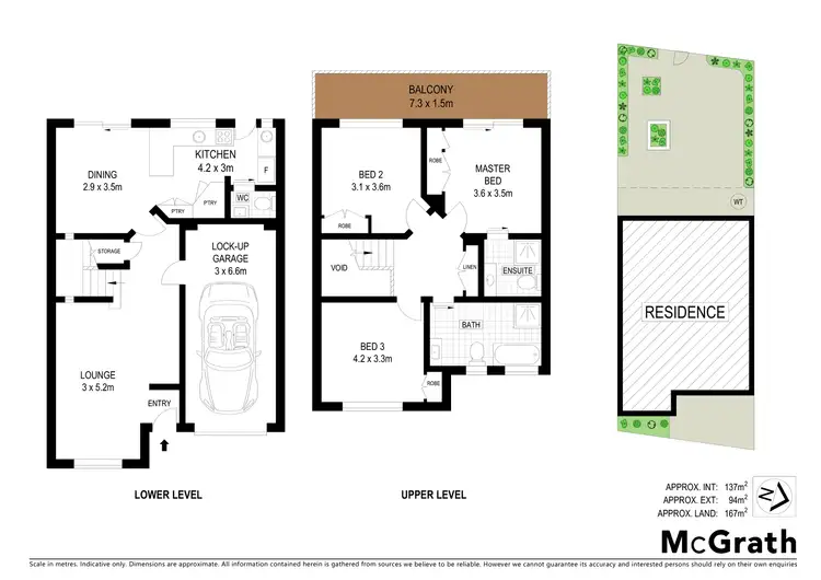 Floorplan of Homely townhouse listing, 26/174 Clive Steele Avenue, Monash ACT 2904