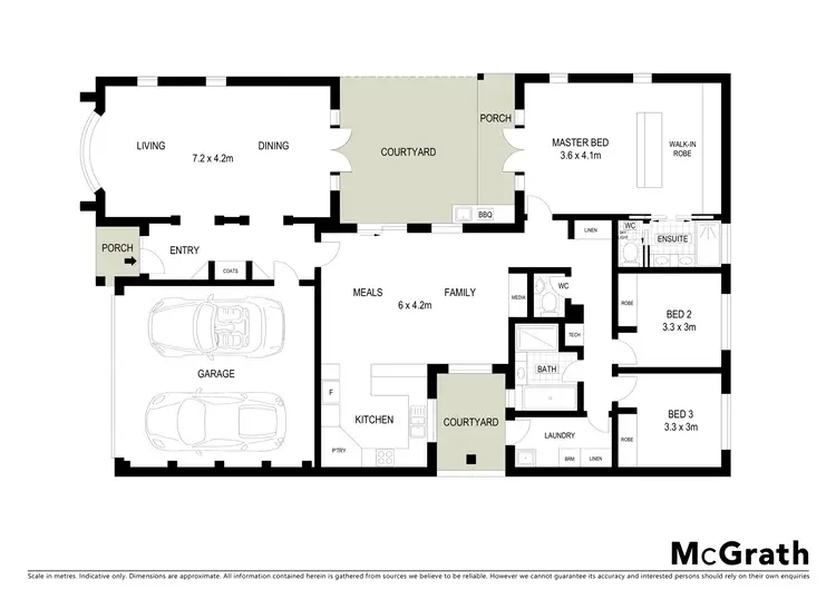 Floorplan of Homely house listing, 16 Ada Evans Street, Watson ACT 2602